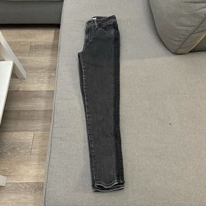 Black Levi's 721 High Rise Skinny